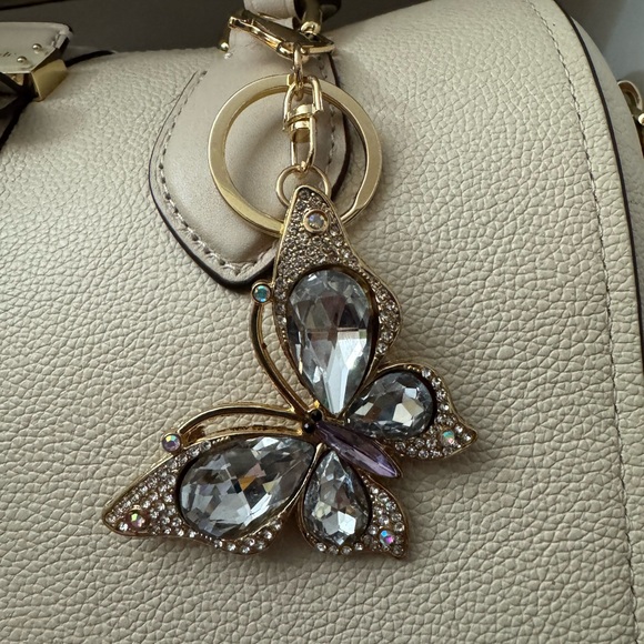 Accessories - Butterfly Crystal Bag Charm